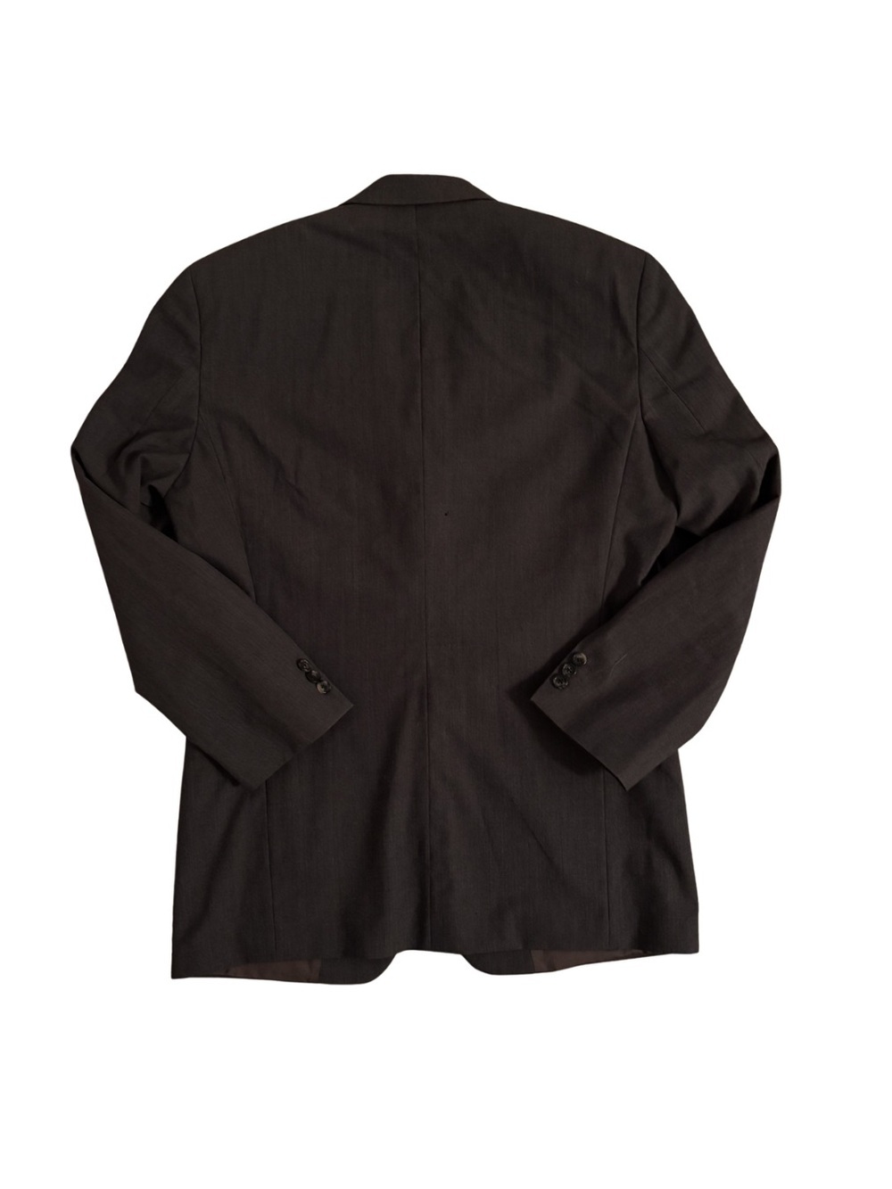 Hugo Boss Y2K Chocolate Brown Three-Button Suit Jacket - Picture 5 of 8